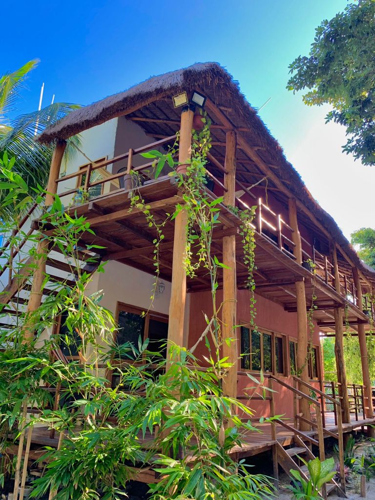 Cabanas Playa Pink Isla Aguada, Carmen, Cam.